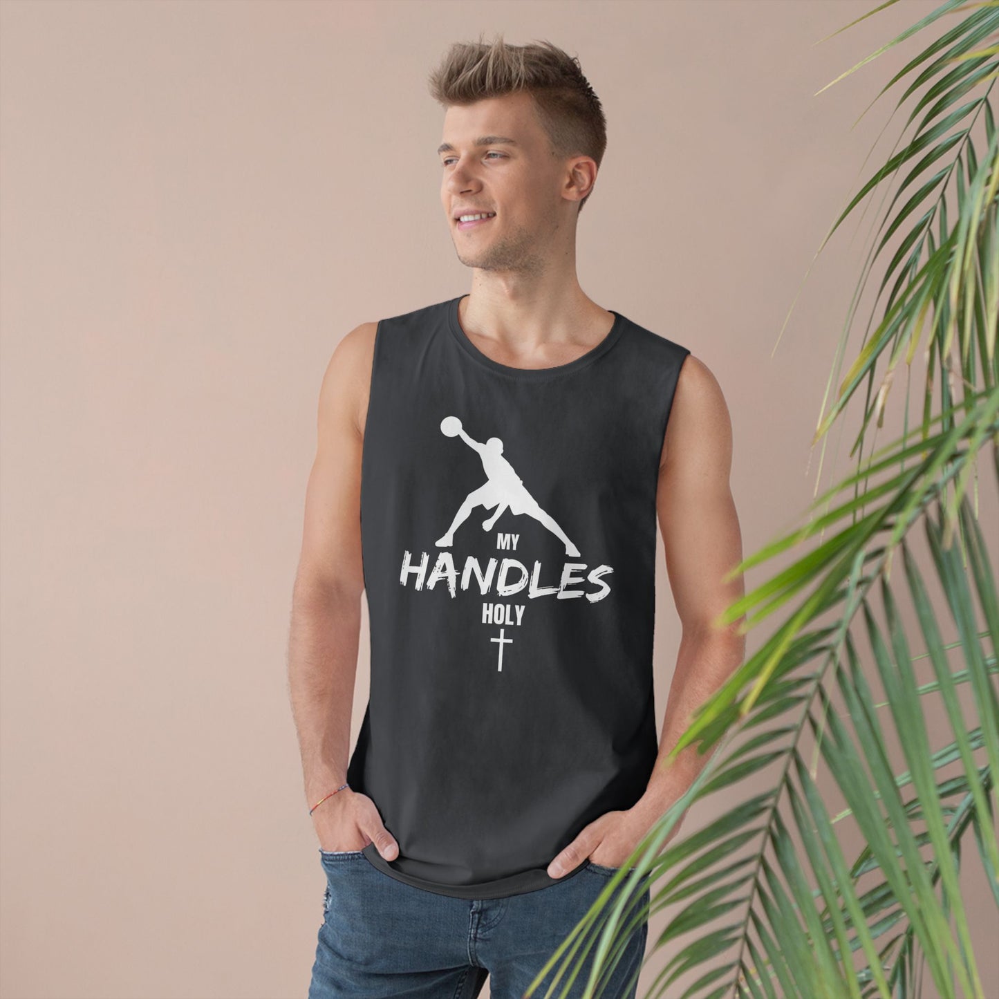 My Handles Holy Basketball Tank