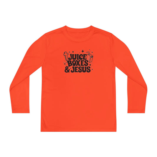 Juice & Jesus Youth Long Sleeve Tee