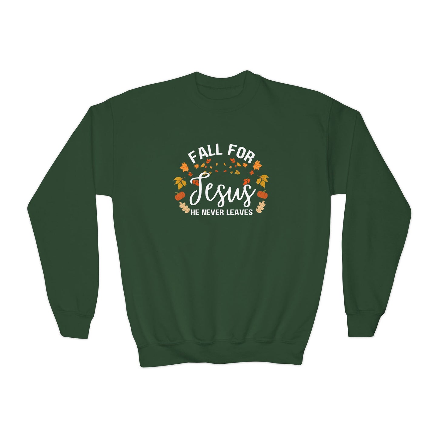 Fall for Jesus Kids Sweatshirt