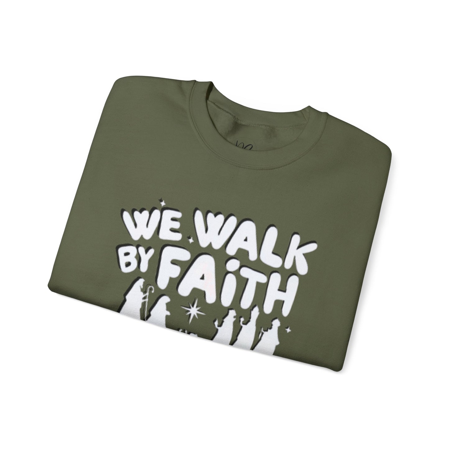 By Faith Christmas Sweatshirt