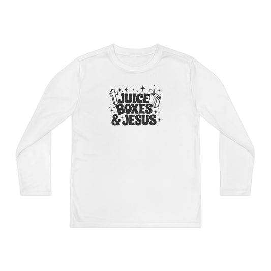 Juice & Jesus Youth Long Sleeve Tee