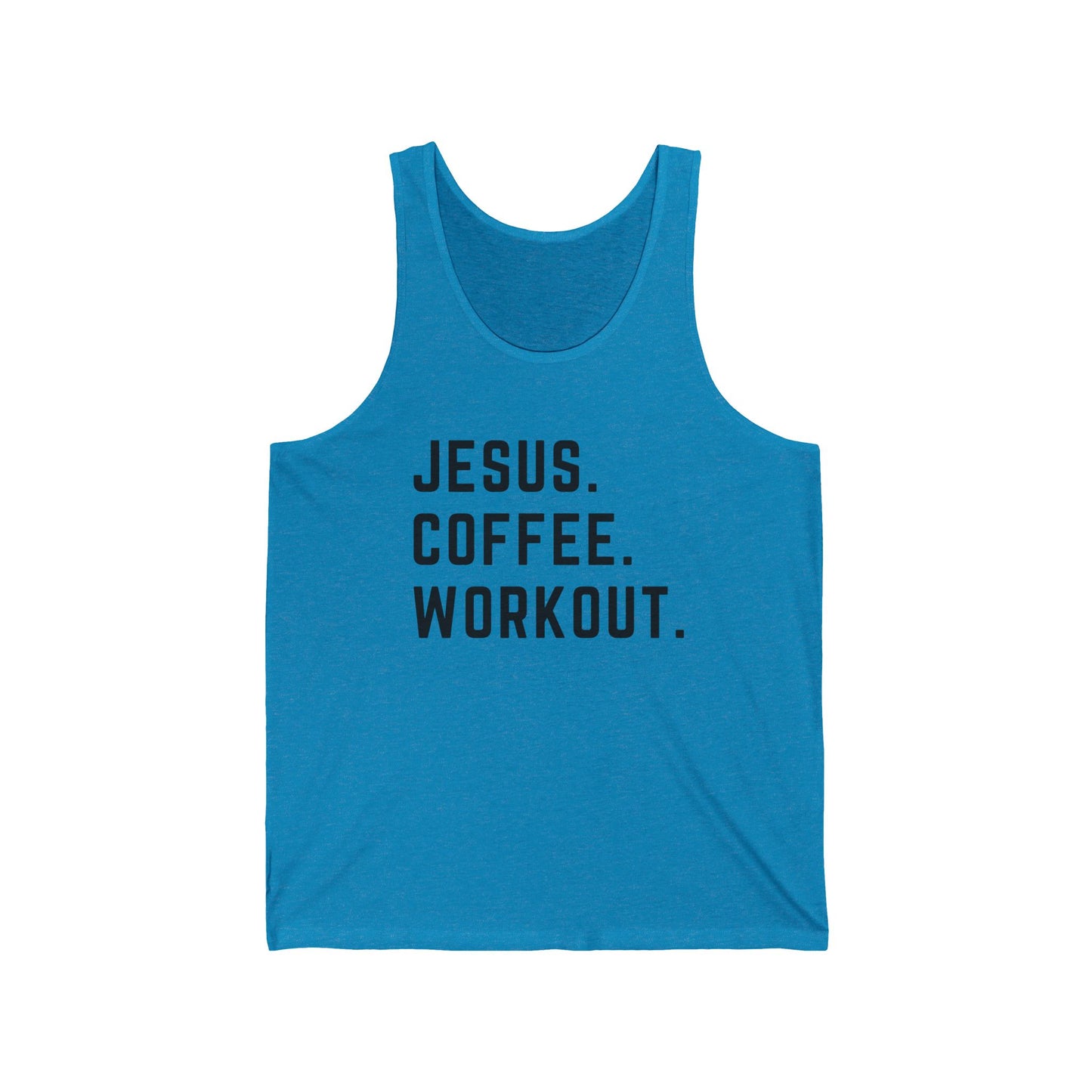 Jesus, Coffee, Workout Tank