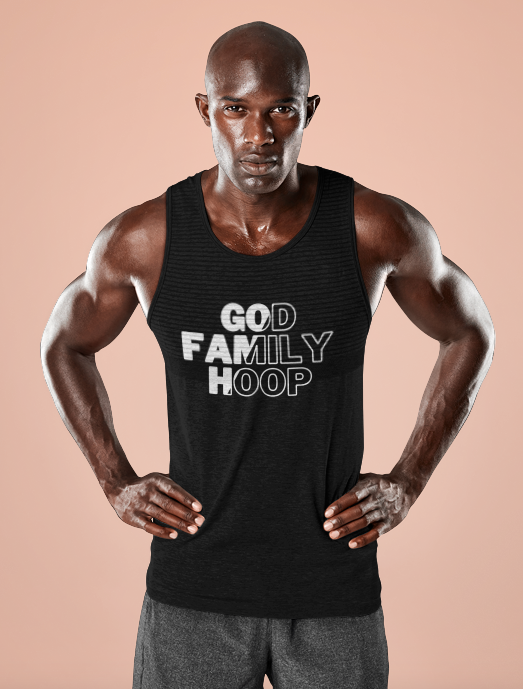 God, Family, Hoop Tank