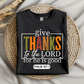 Gratitude Tees: Give Thanks